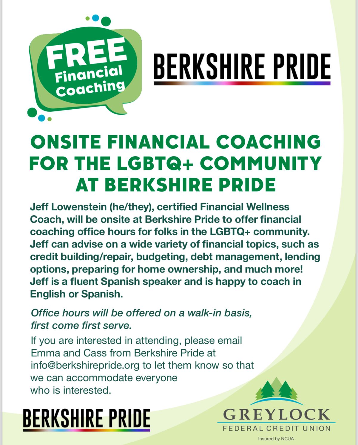 FINANCIAL COACHING FOR THE LGBTQ+ COMMUNITY