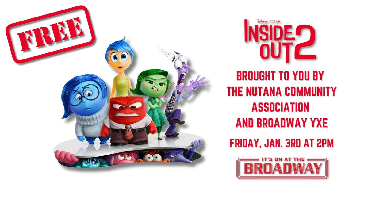 Inside Out 2 - A Free Screening! 