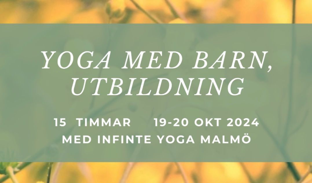 Yoga med barn, utbildning 15 h