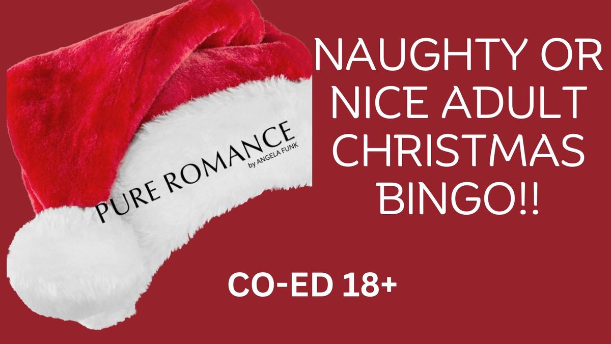 ADULT CO-ED NAUGHTY ADULT CHRISTMAS BINGO! 