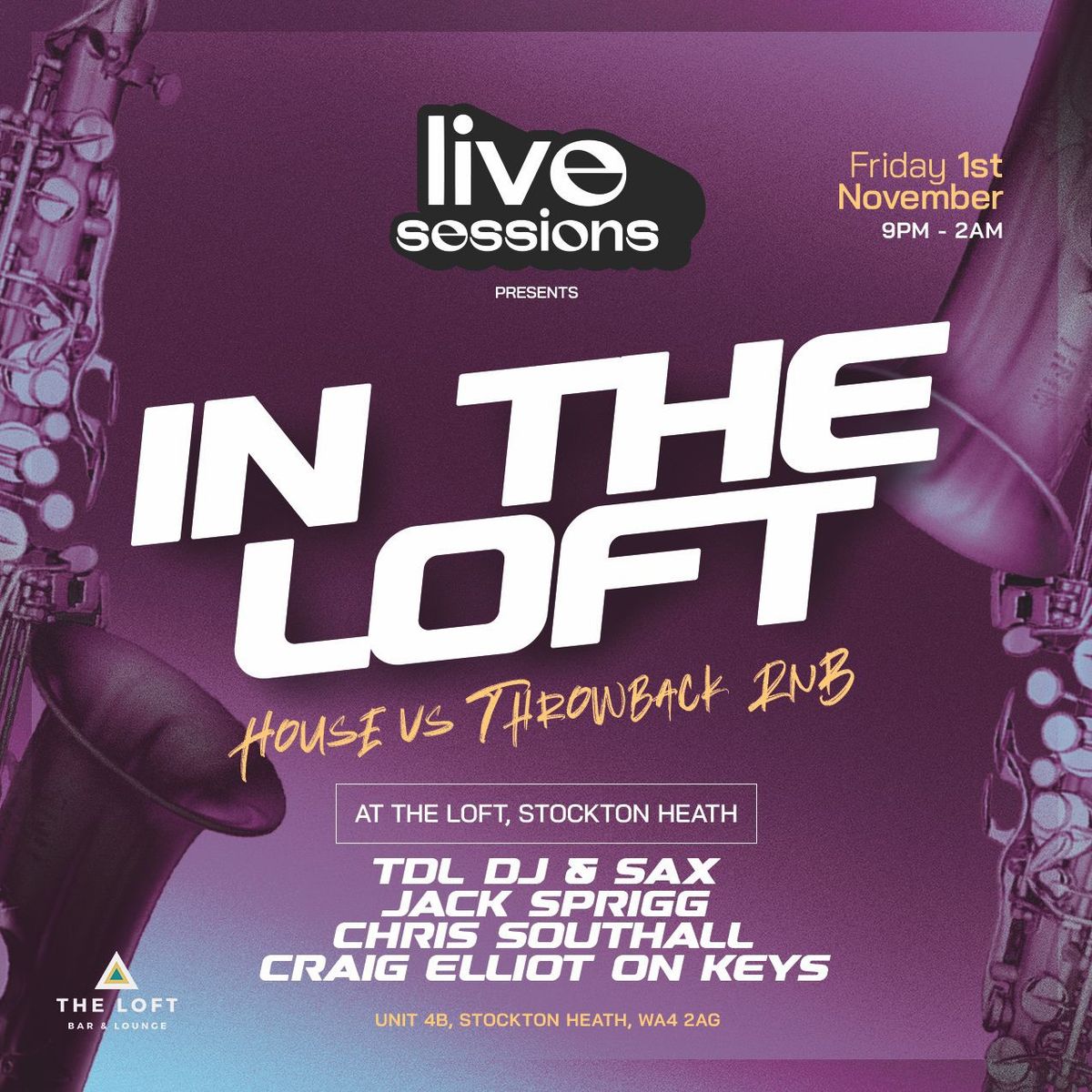 Live Sessions Presents in The Loft