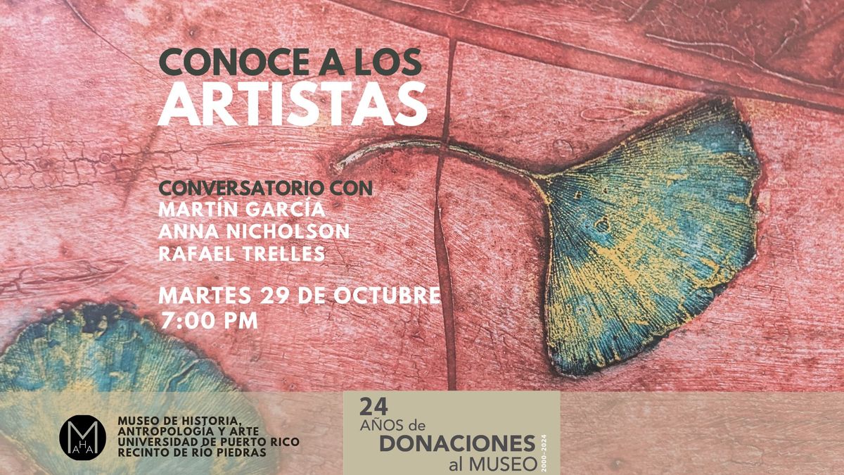 Conoce a los artistas