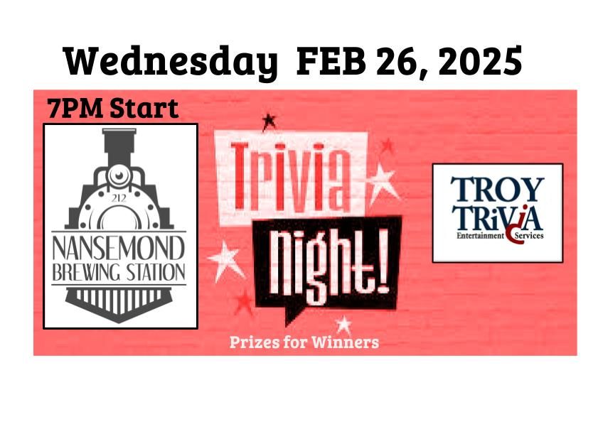 Nansemond Brewing Station - Trivia Night