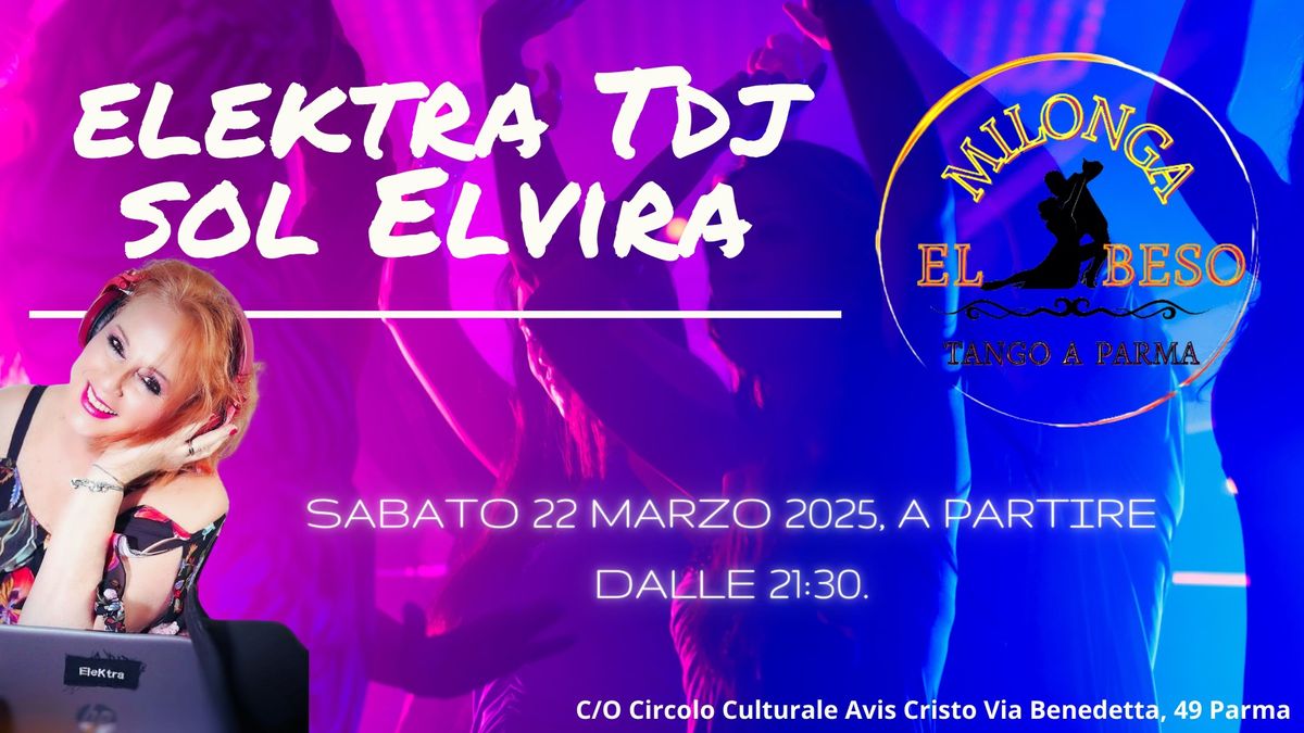 Milonga El Beso  Elektra Tdj Sol Elvira