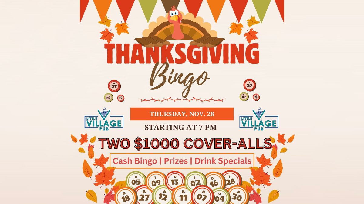 Thanksgiving Bingo!