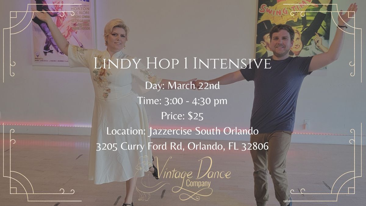 March Lindy Hop 1 Intensive