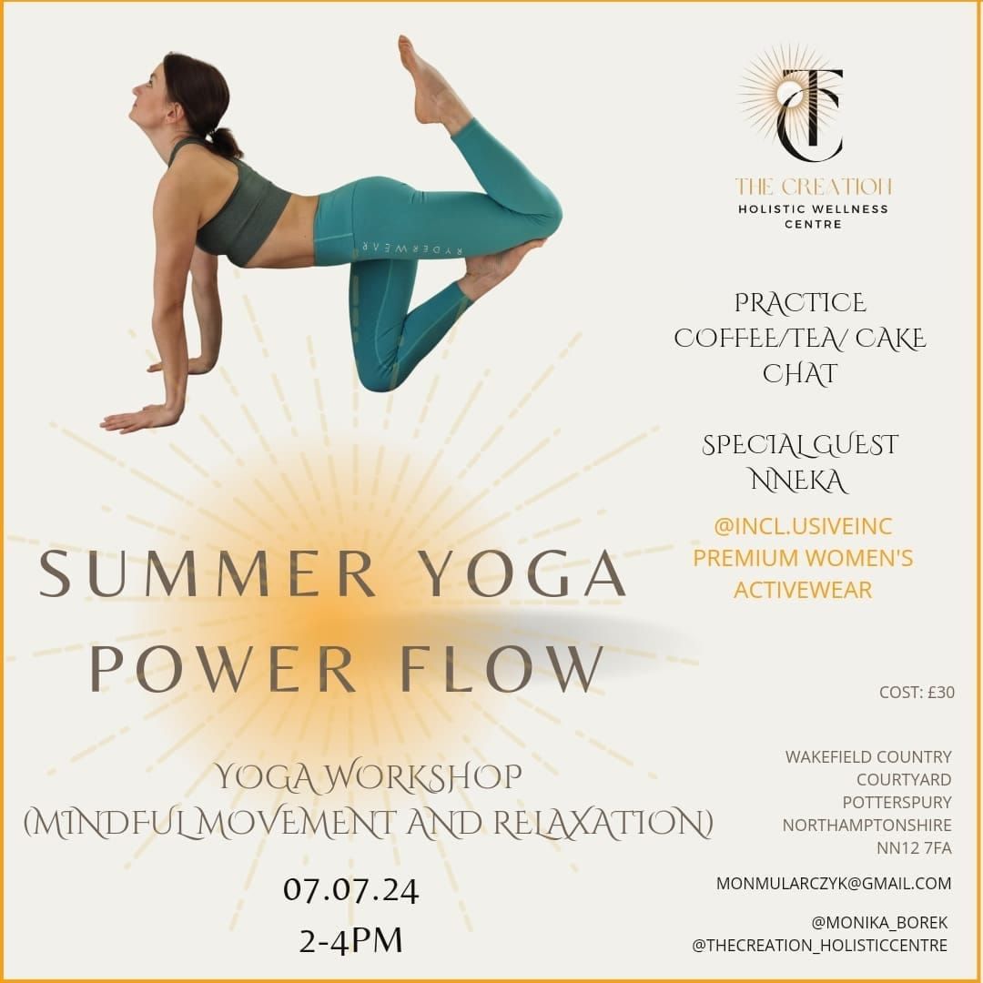 Summer Yoga Power Flow