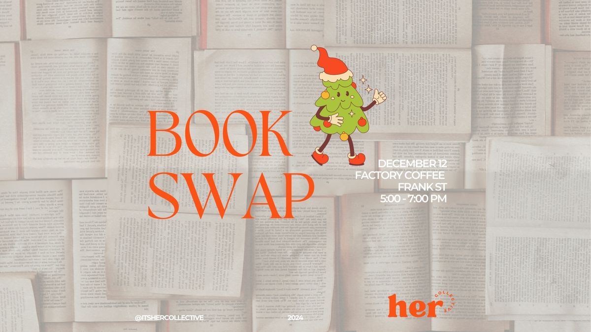 Book Swap at Factory Coffee (& Period Product Drive)