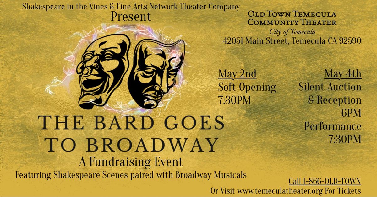 The Bard Goes To Broadway