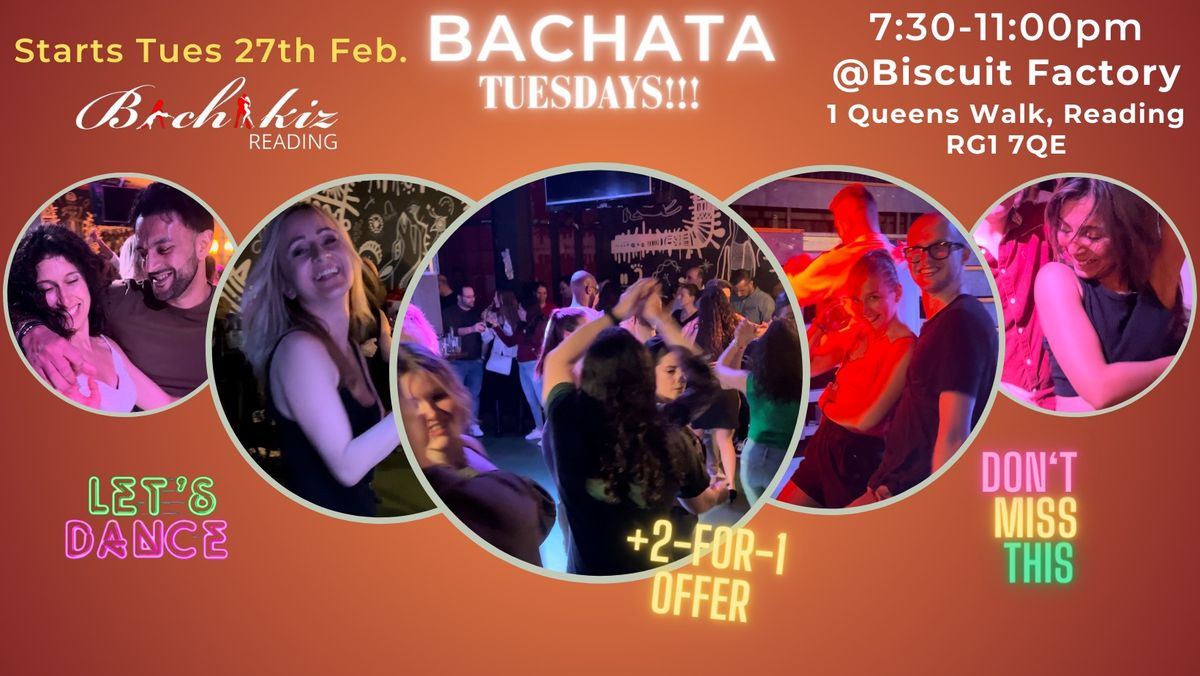 BachakizReading Bachata Tuesdays @Biscuit Factory
