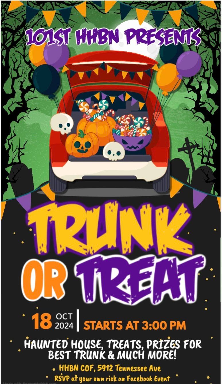 HHBN 101st Airborne Trunk or Treat!