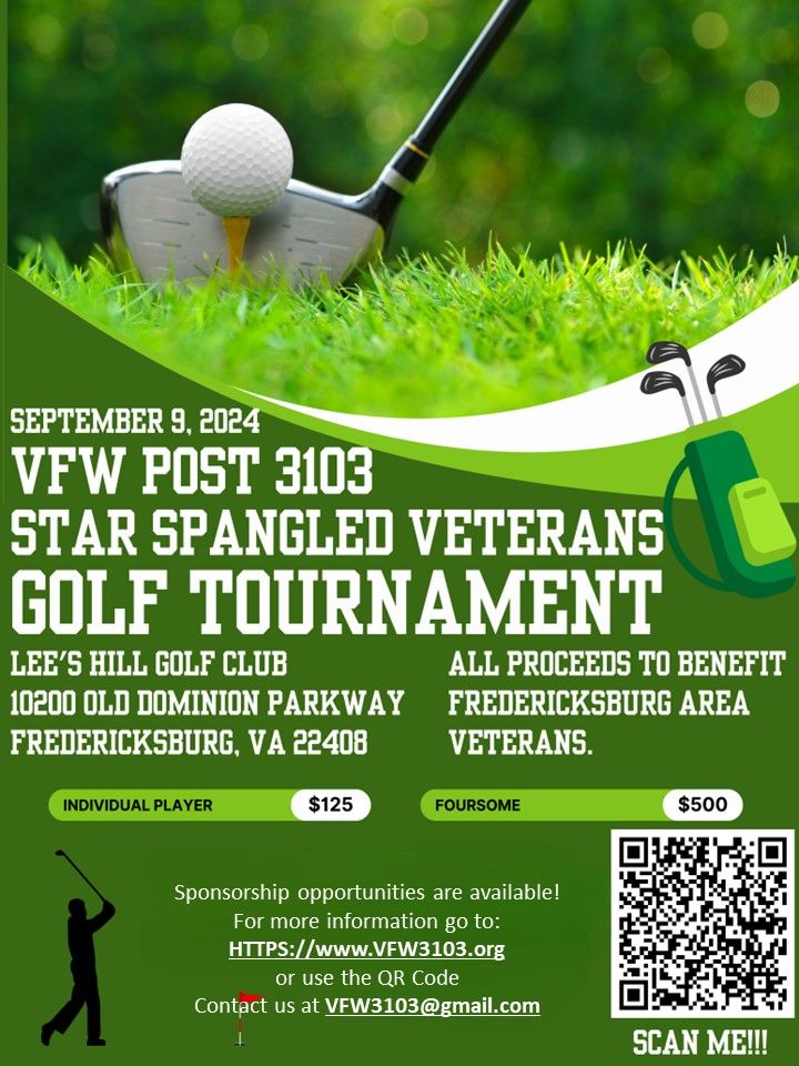 VFW 3103 Star Spangled Veterans Golf Tournament