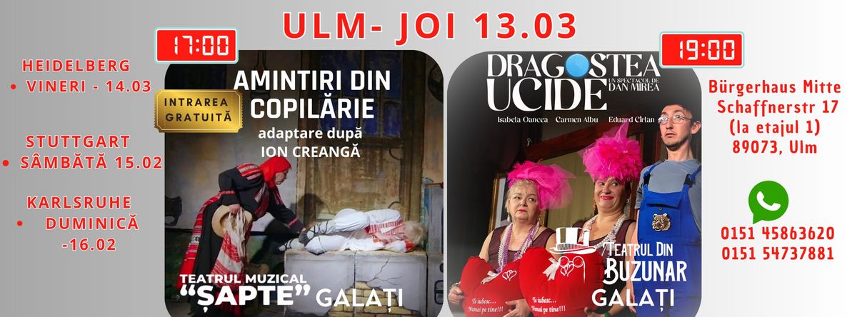 ULM - seara de teatru