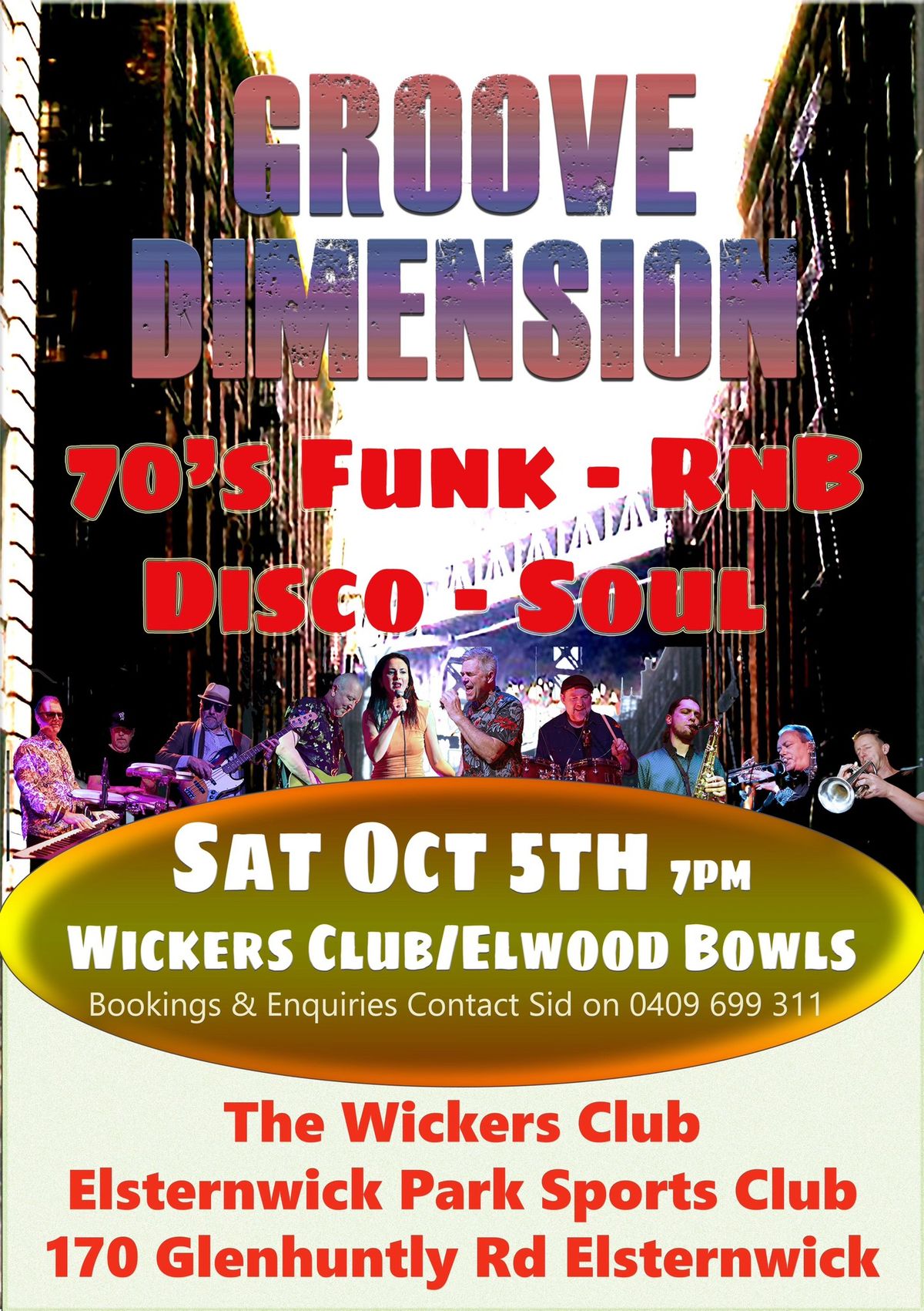 Groove Dimension The Wickers Club Debut