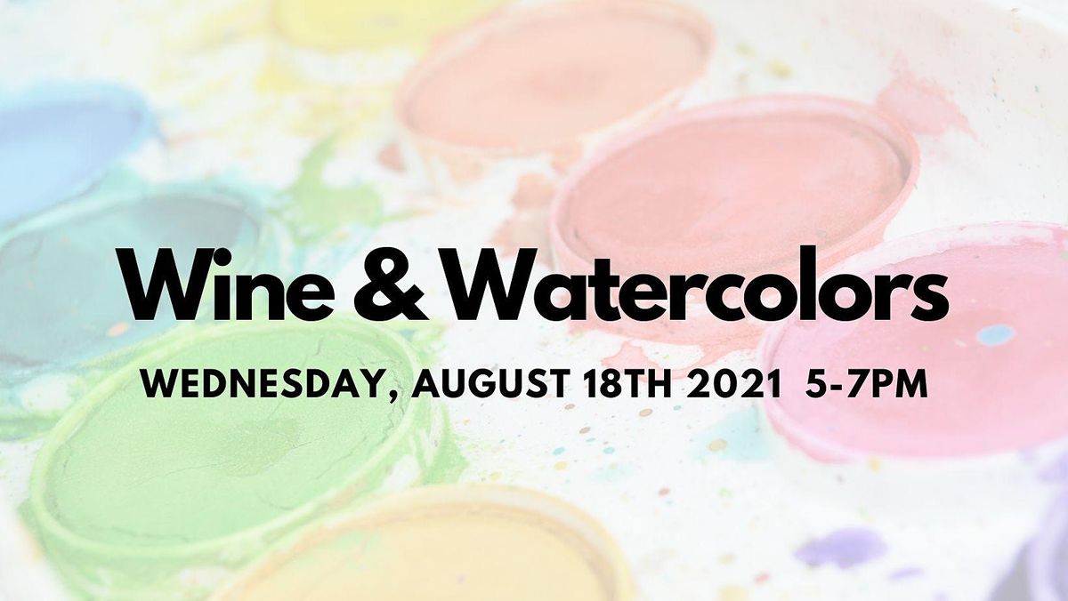 Wine & Watercolors at Shop Made in DC