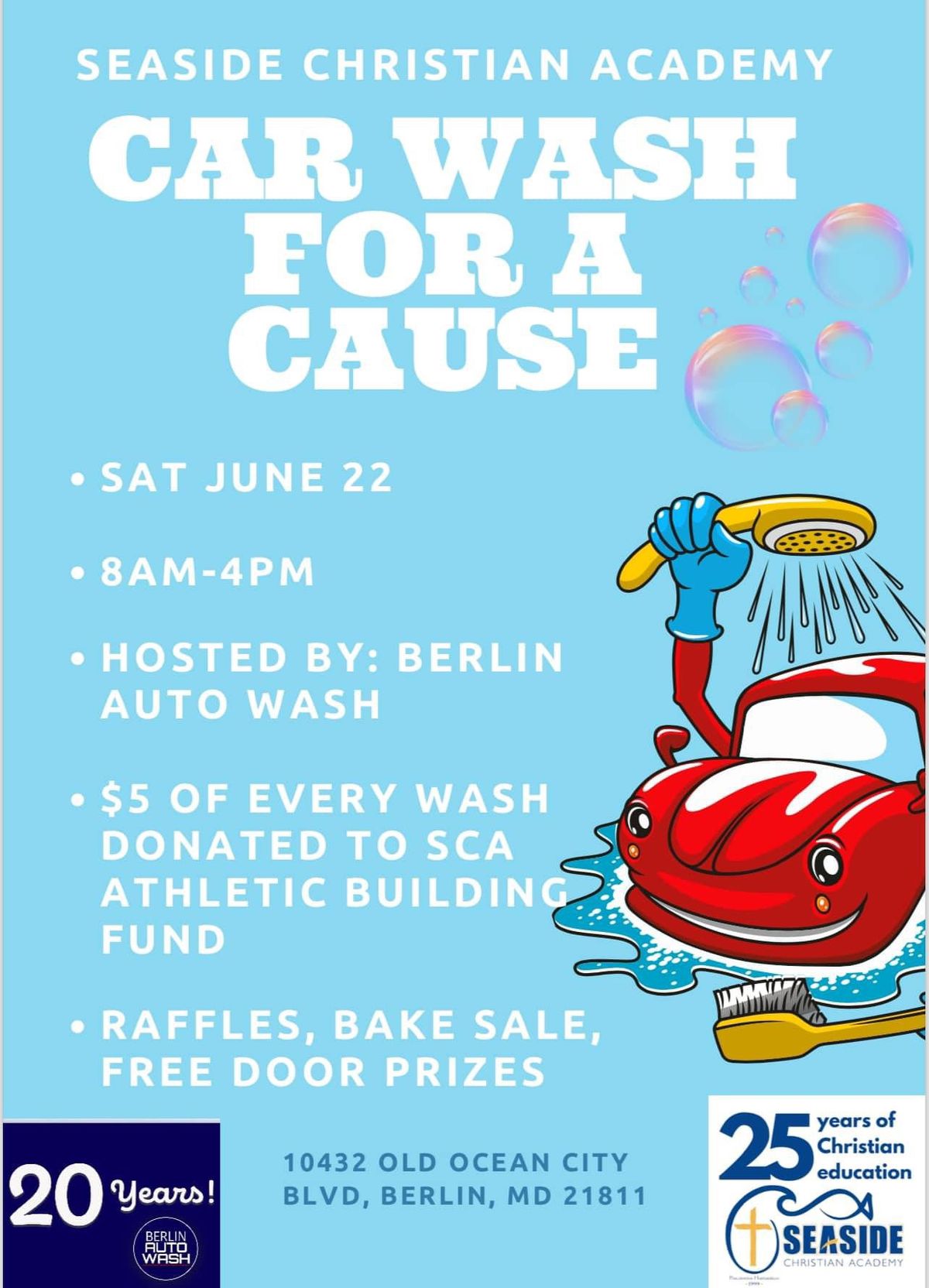SCA Car Wash For A Cause ?