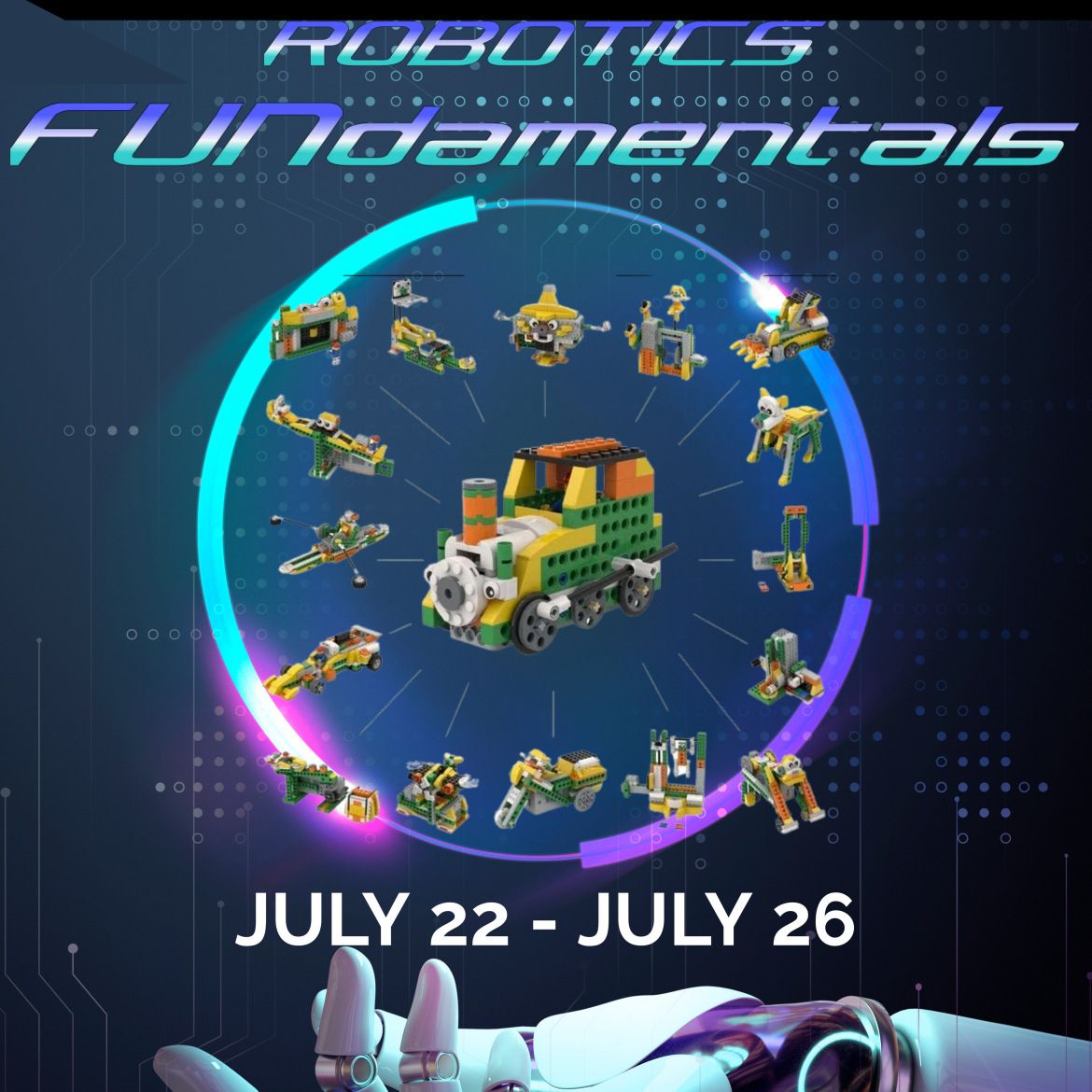Code4Bots Robotics FUNdamentals Full-Day Summer Camp