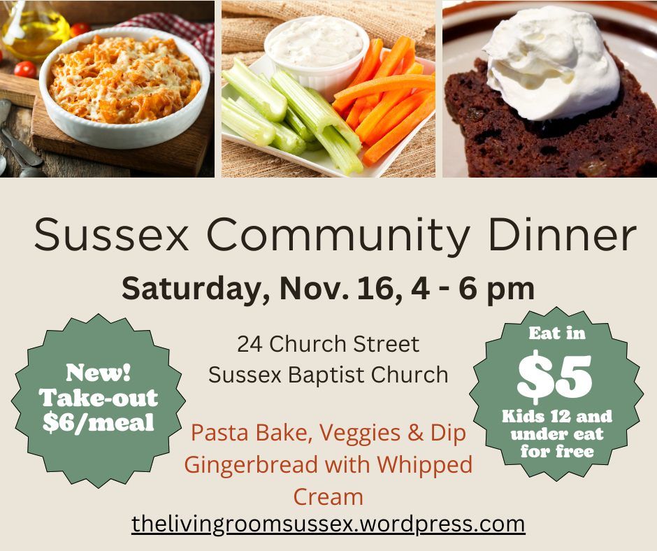 Sussex Community Dinner