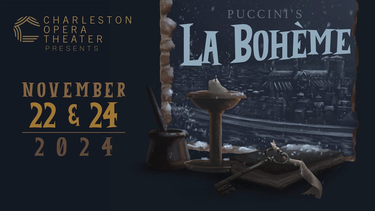 La Boh\u00e8me presented by Charleston Opera Theater