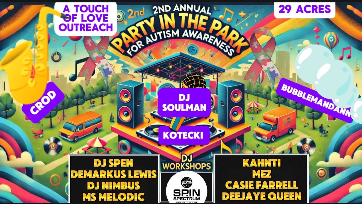 The 2nd Annual Party in The Park for Autism Awareness