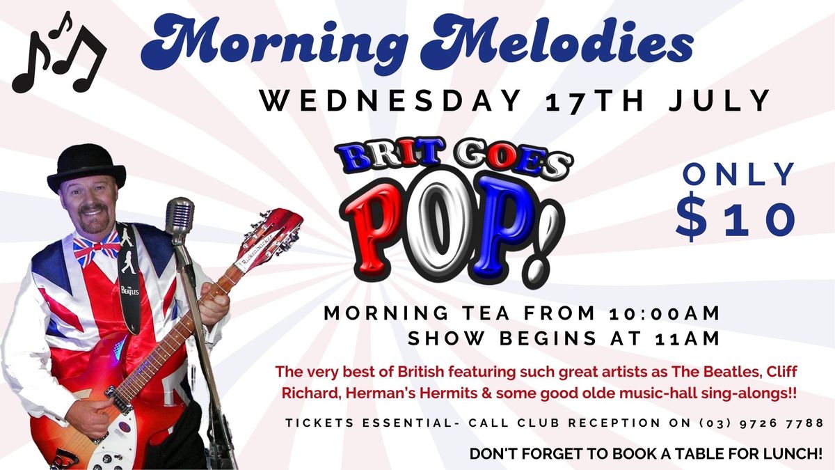 Morning Melodies - Brit goes pop with Alex Kyle