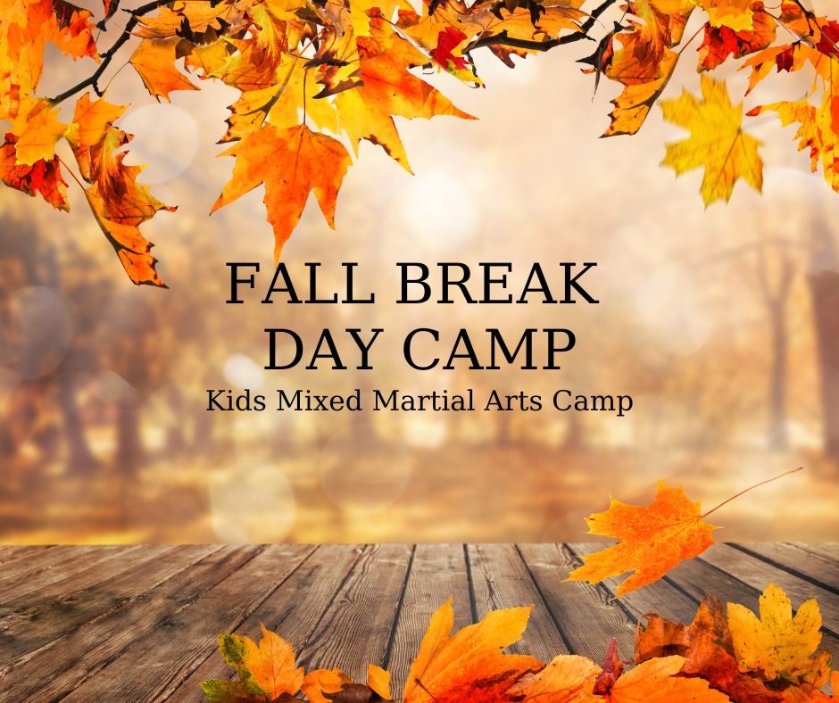 Fall Break MMA Day Camp