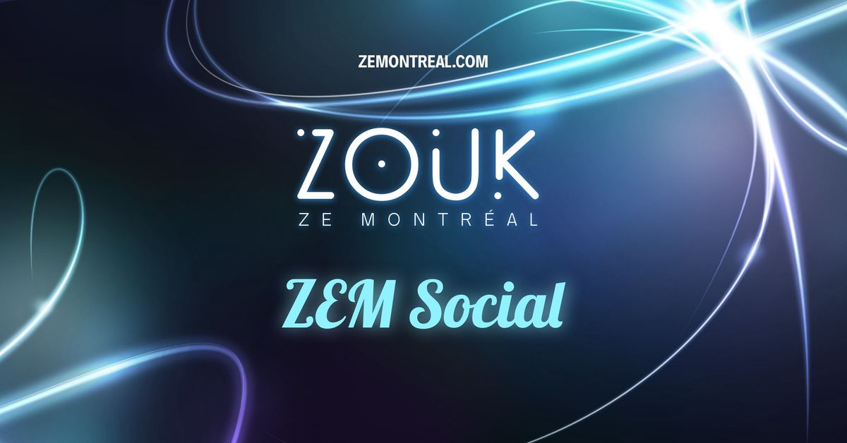 Zouk social - ZE Montr\u00e9al - 12 octobre 2024