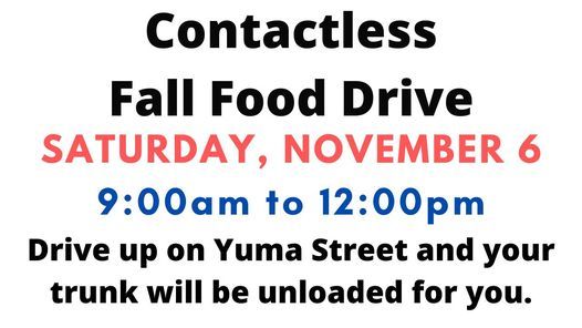 Contactless Food Drive: Help Us Feed 800+ Families this Month!