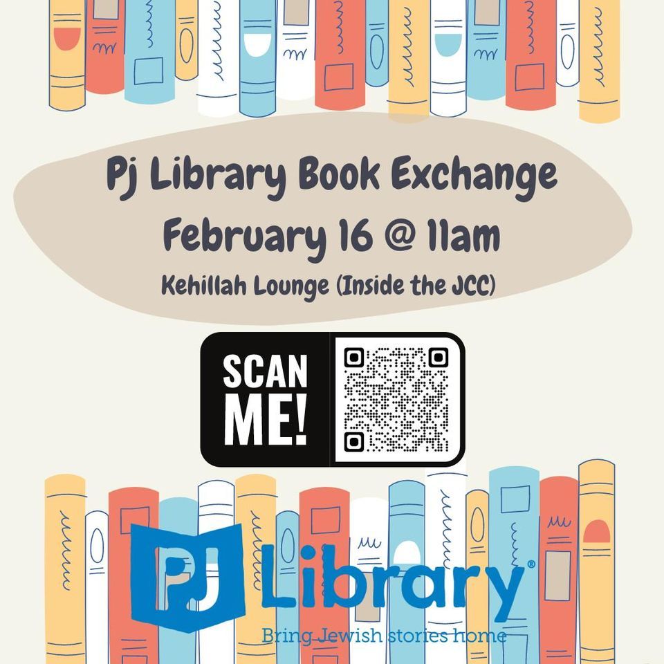 PJ Library Book Exchange, Siegel JCC, Wilmington, 16 February 2023
