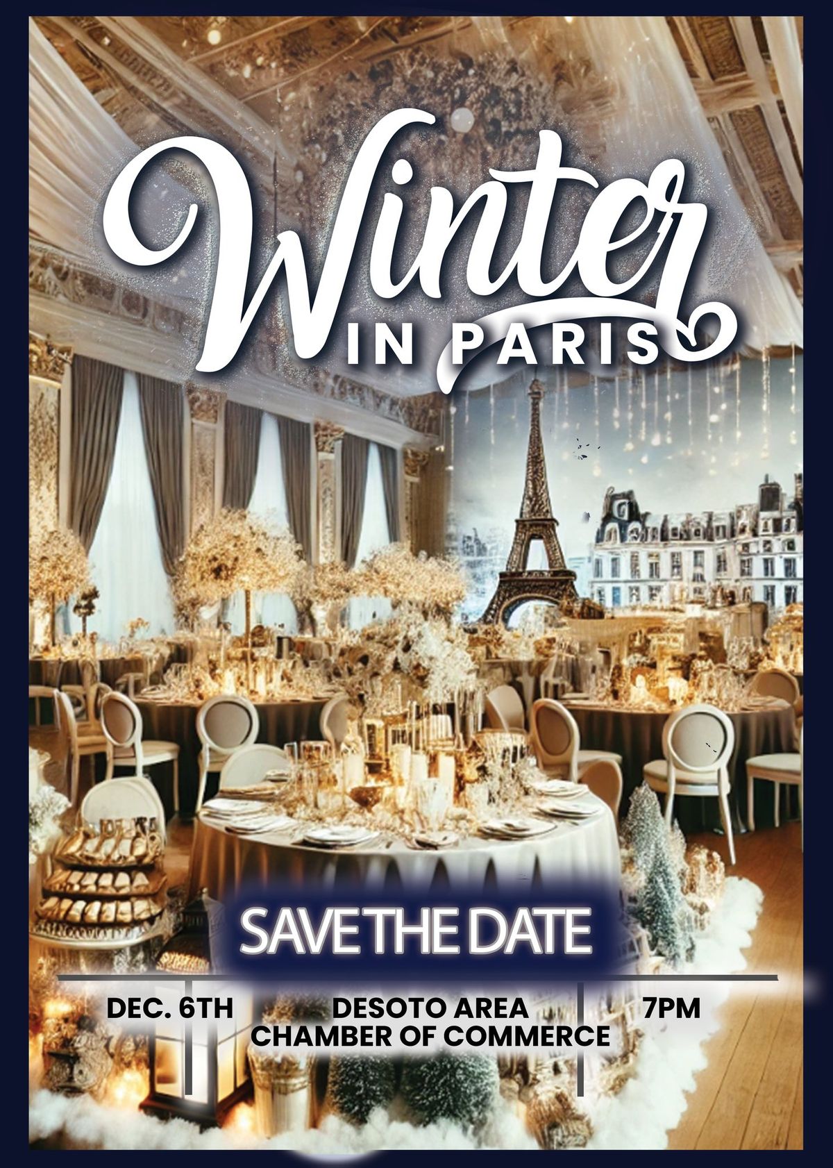 SAVE THE DATE: Winter in Paris Gala & Awards Night | DeSoto Area Chamber of Commerce