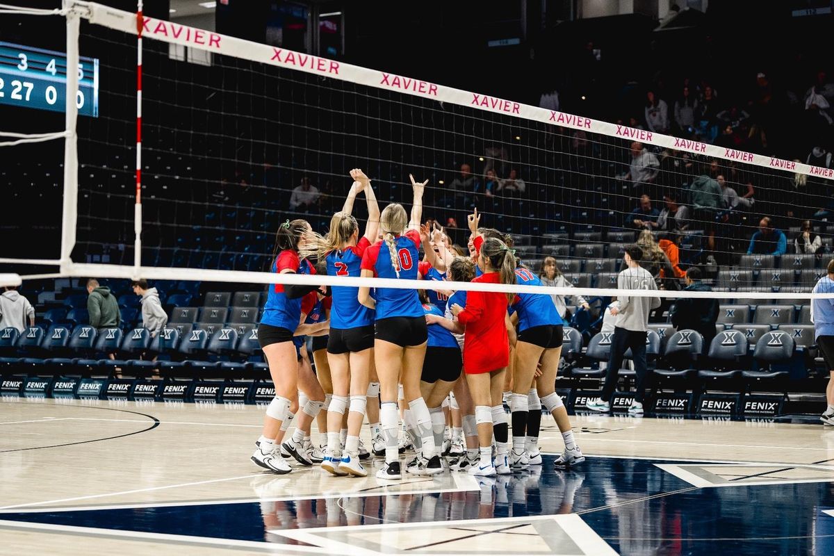 Xavier Musketeers at DePaul Blue Demons Womens Volleyball