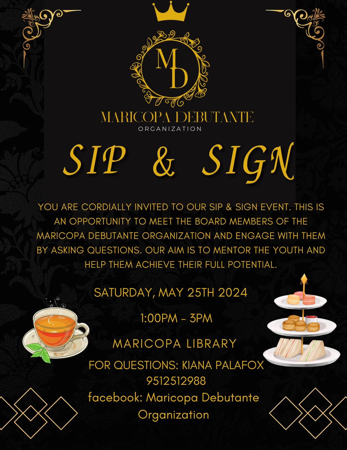 Sip and Sign! 