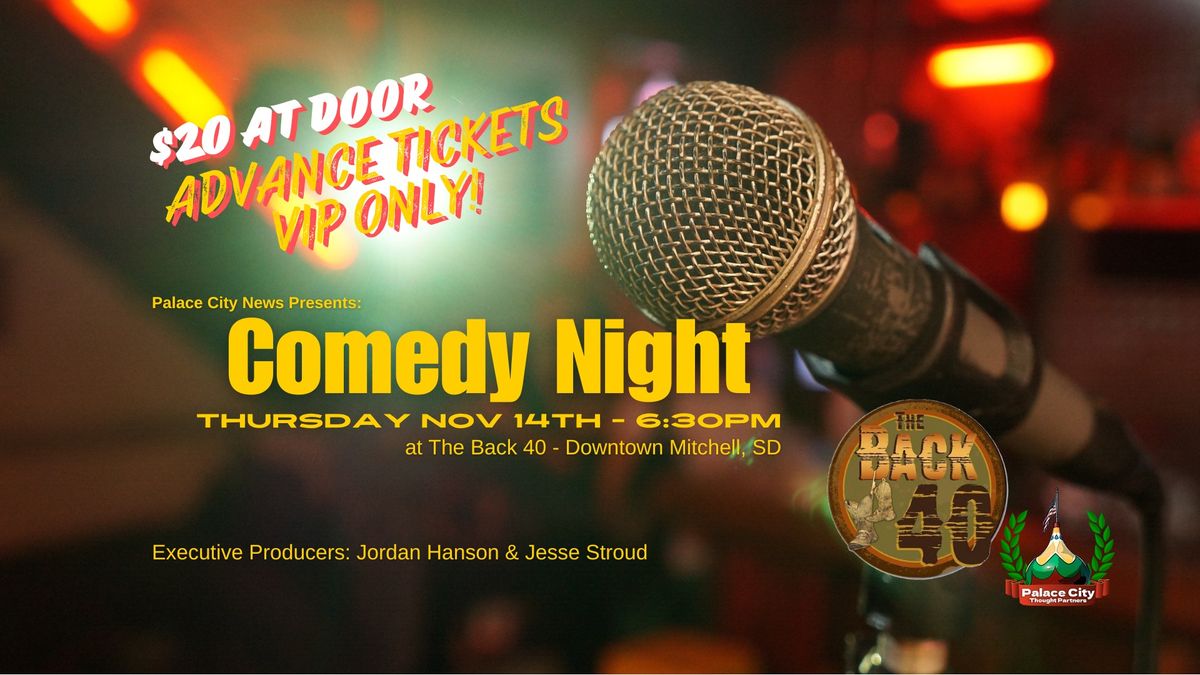 Palace City News Comedy Social Night