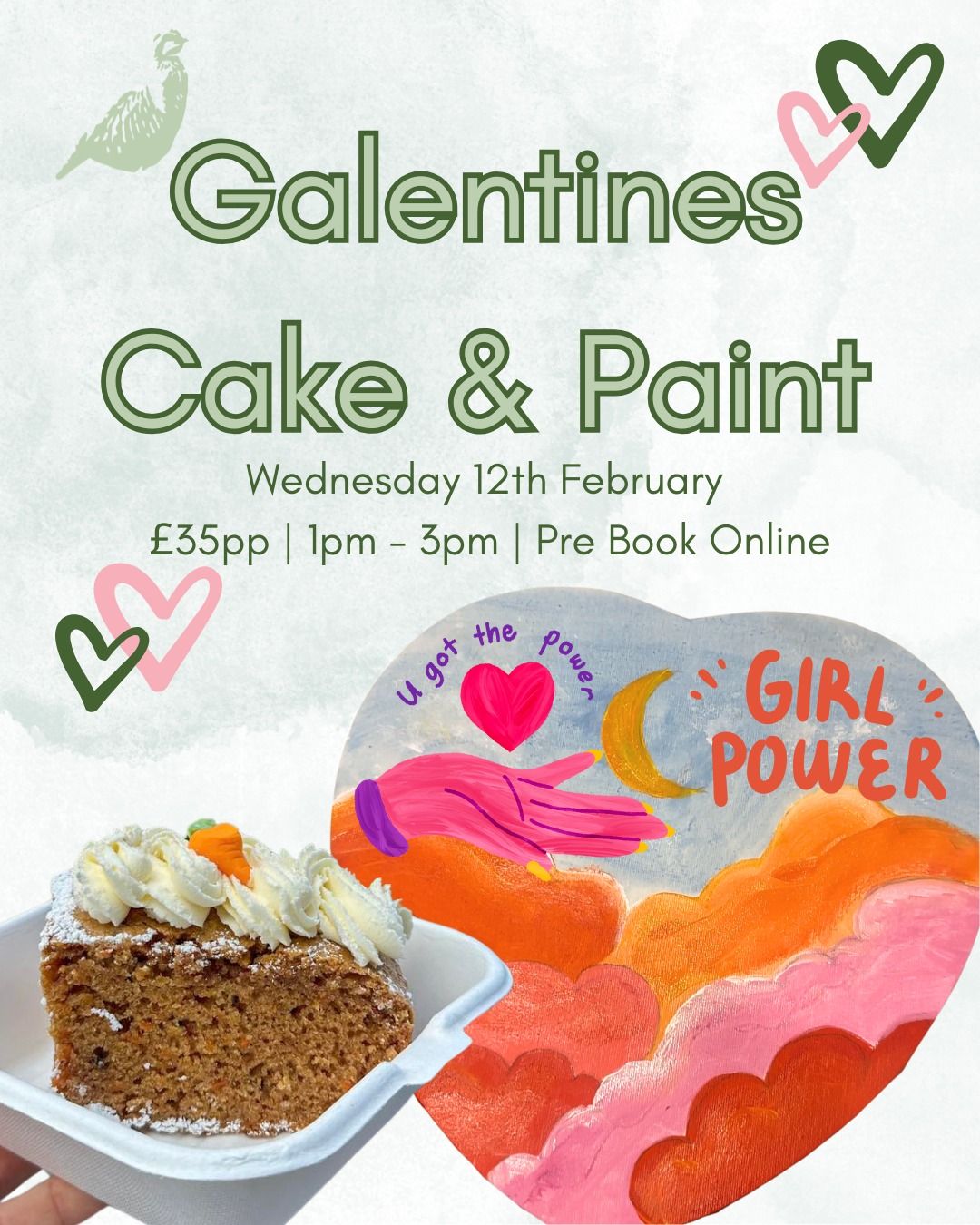 Galentines Cake & Paint Workshop 