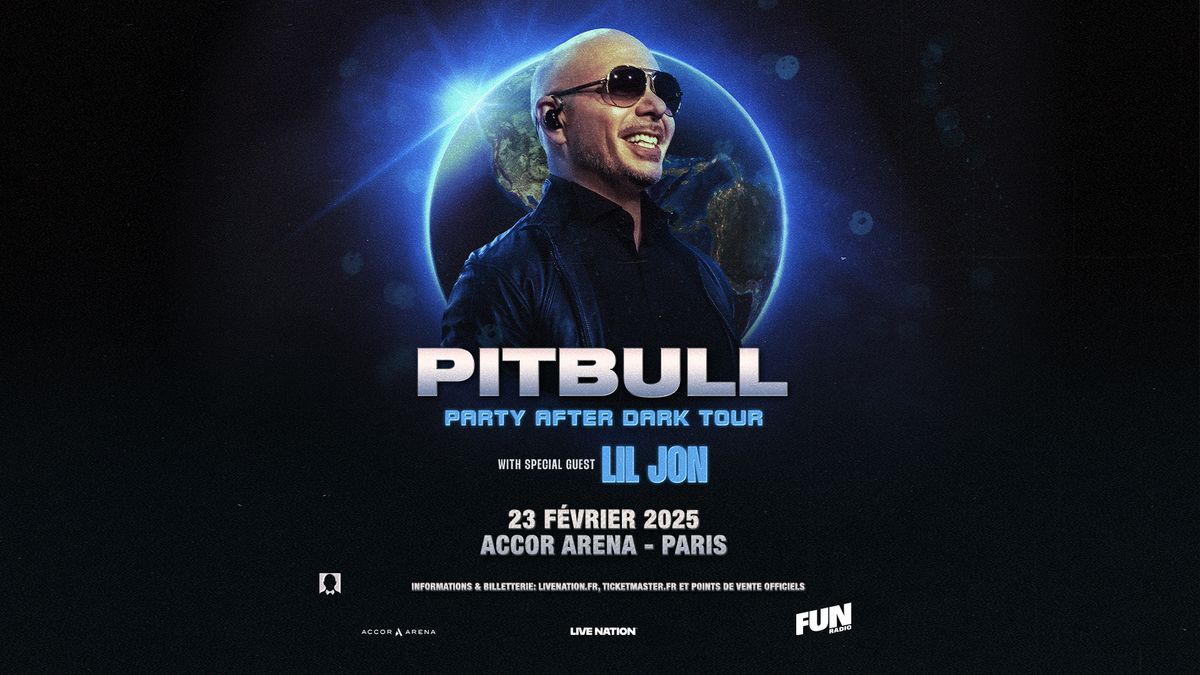 PITBULL | Accor Arena, Paris - 23 f\u00e9vrier 2025