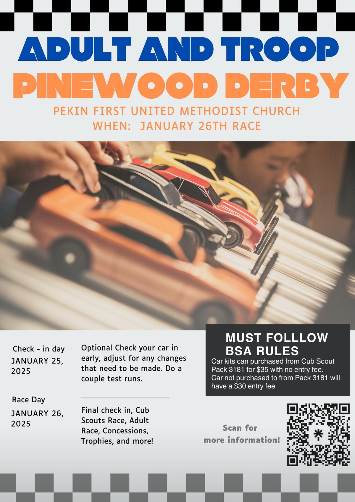 Cub Scout Pack 3181 Pinewood Derby