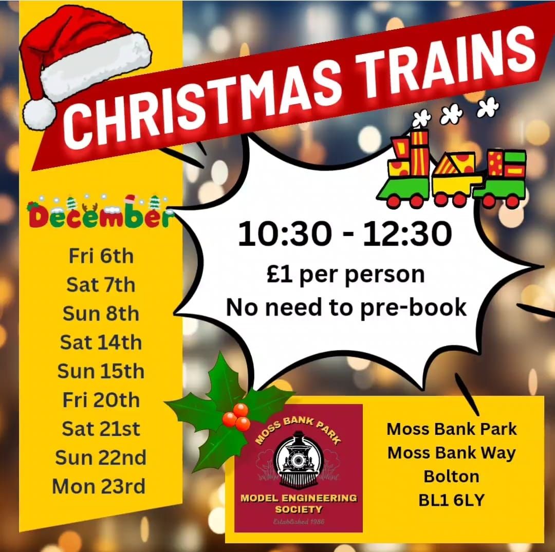 Christmas Train @ Moss Bank Park, Bolton