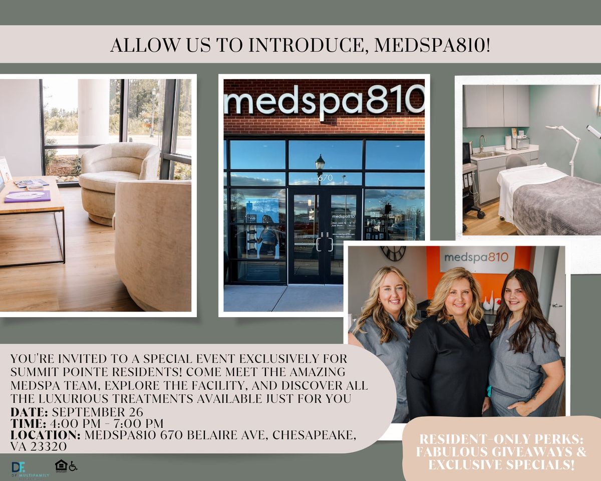 Discover Wellness at MedSpa810