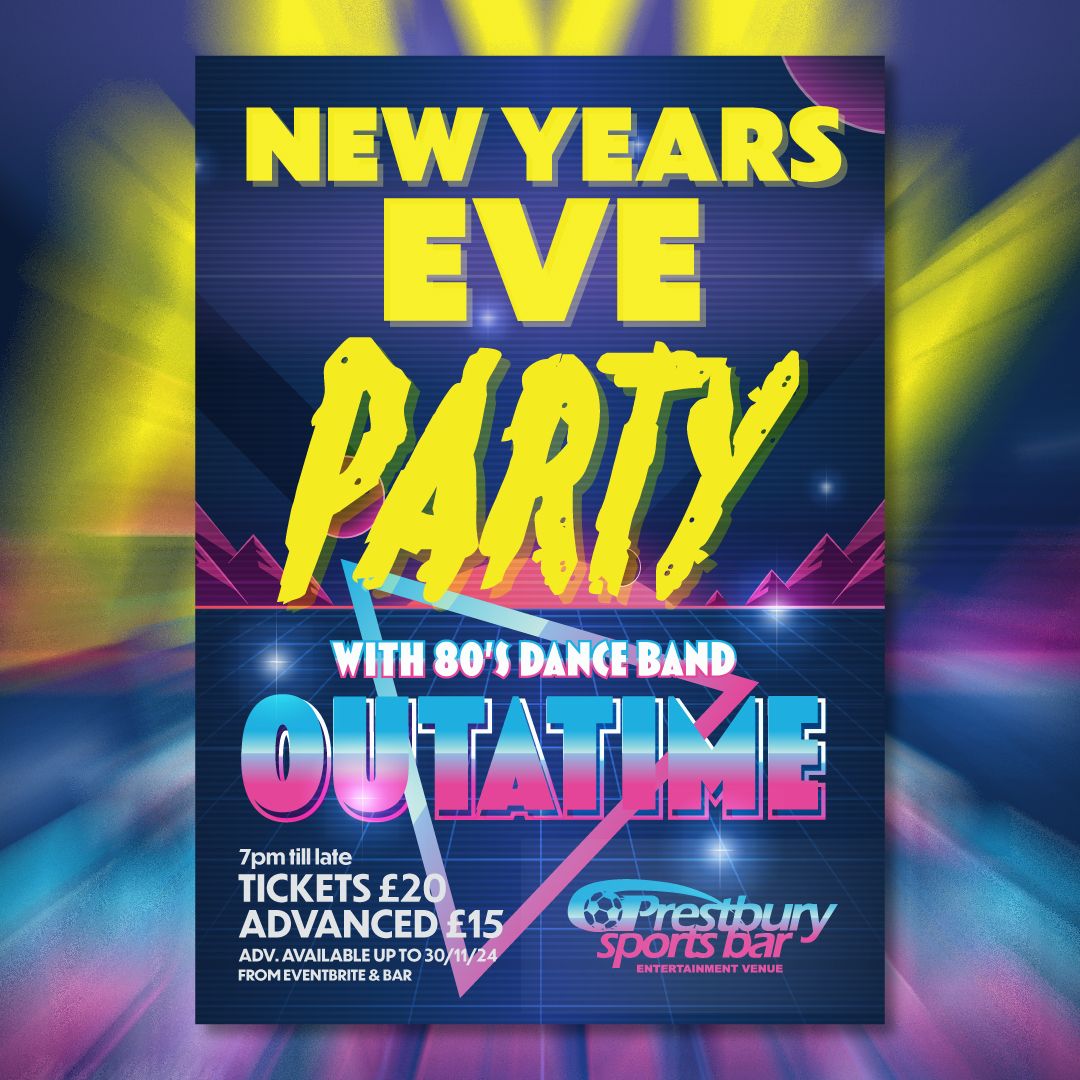 NEW YEARS EVE with OUTATIME 