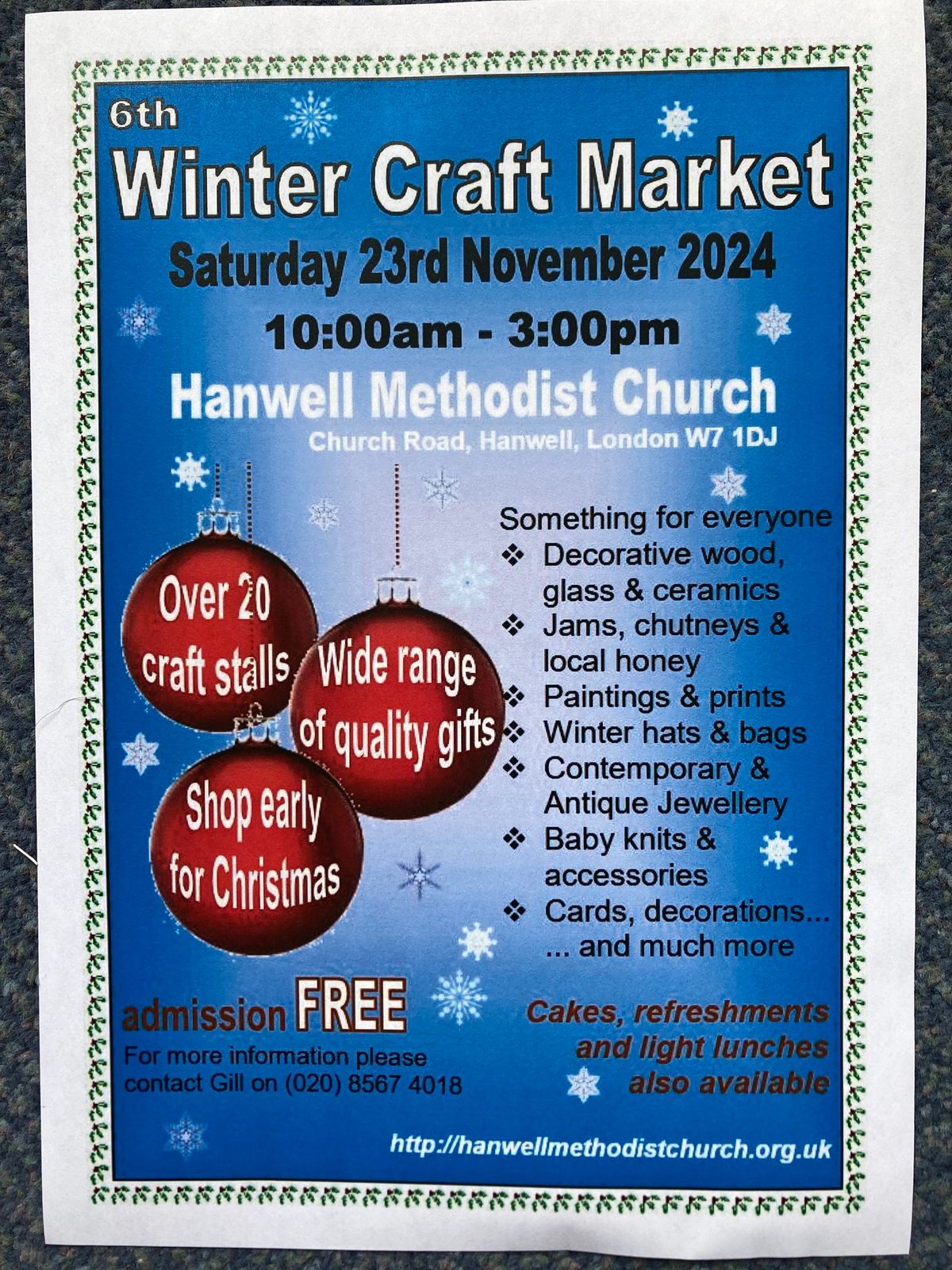 6th Winter Craft Market