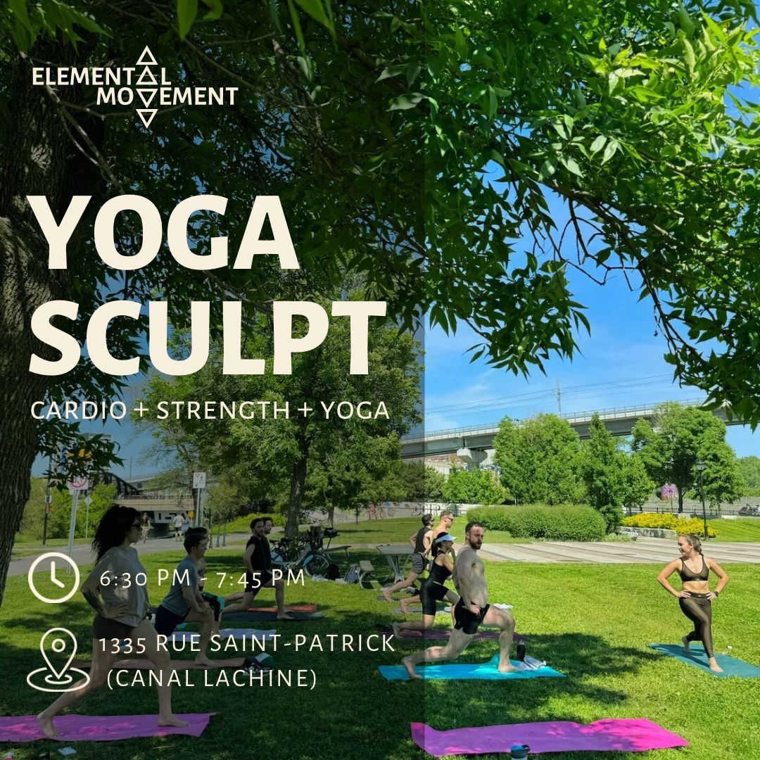 YOGA SCULPT at the park ???\u200d\u2640\ufe0f