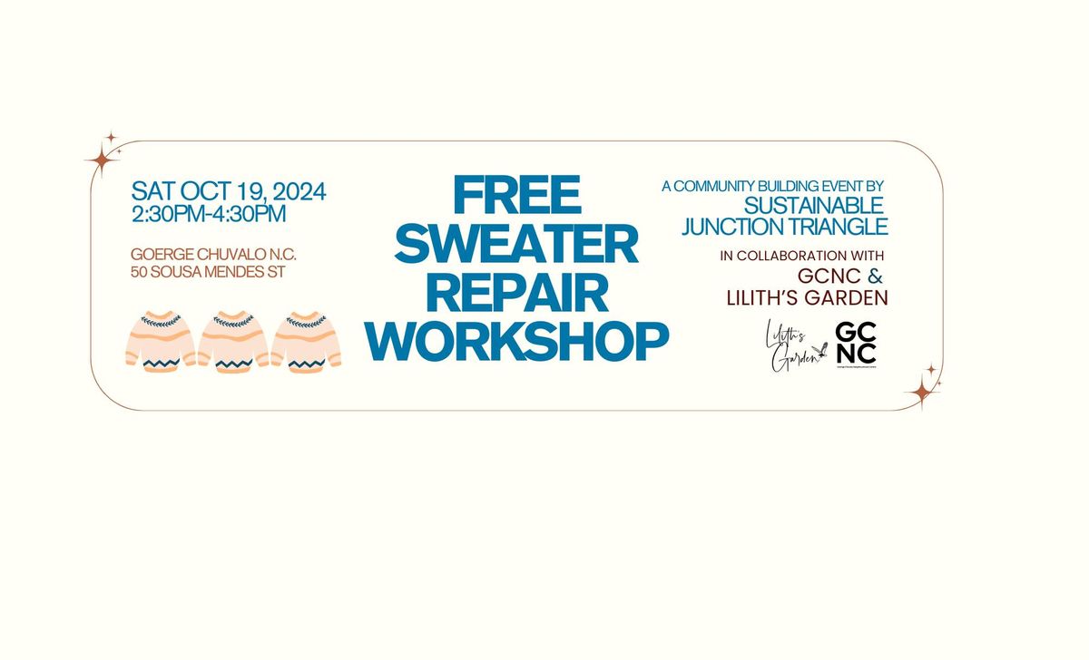 Sweater Repair Workshop