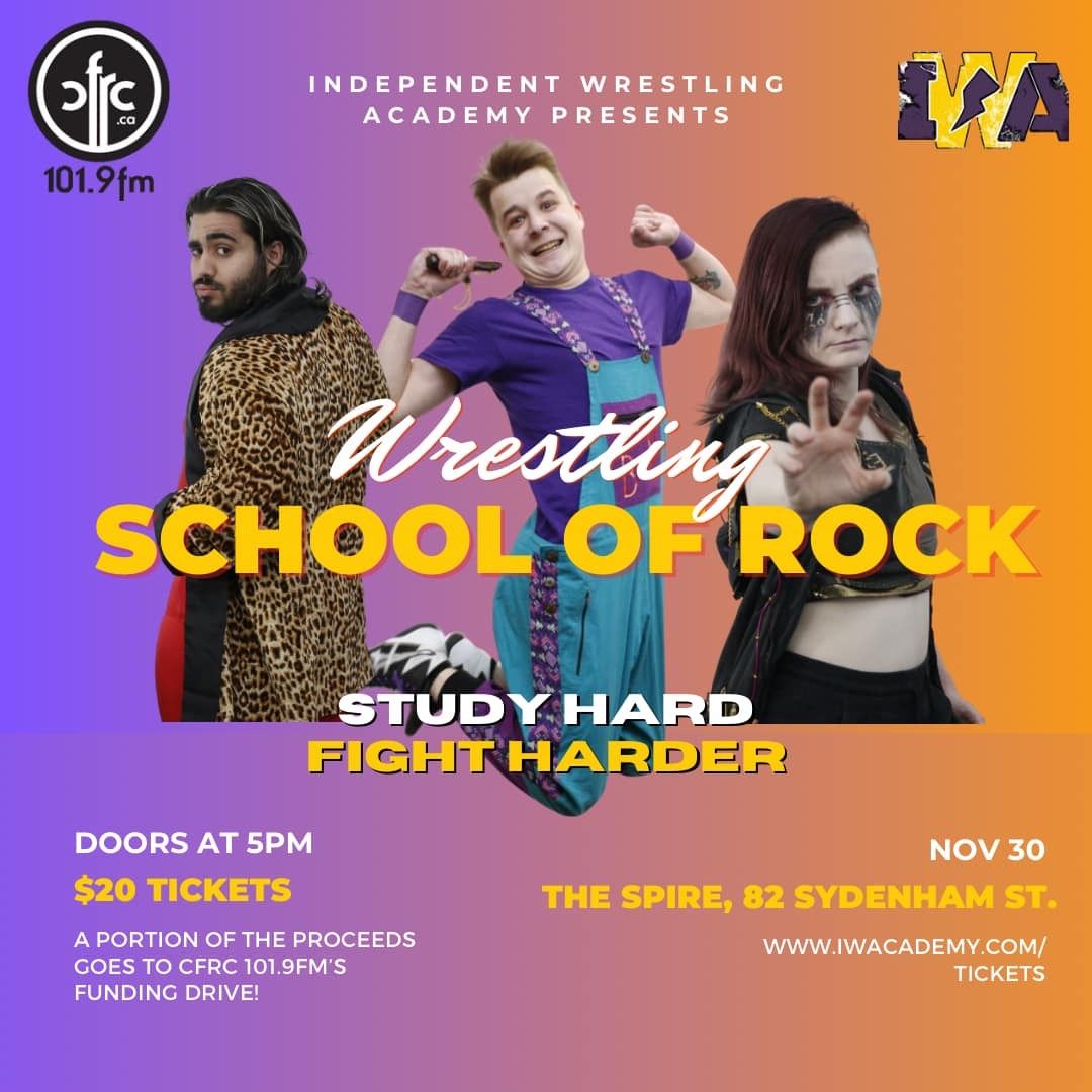 IWA presents Wrestling School of Rock