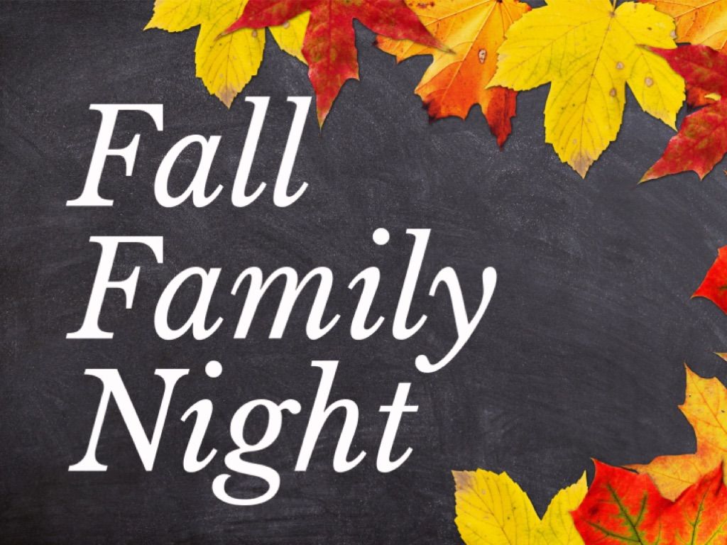 Fall Family Night in the Park