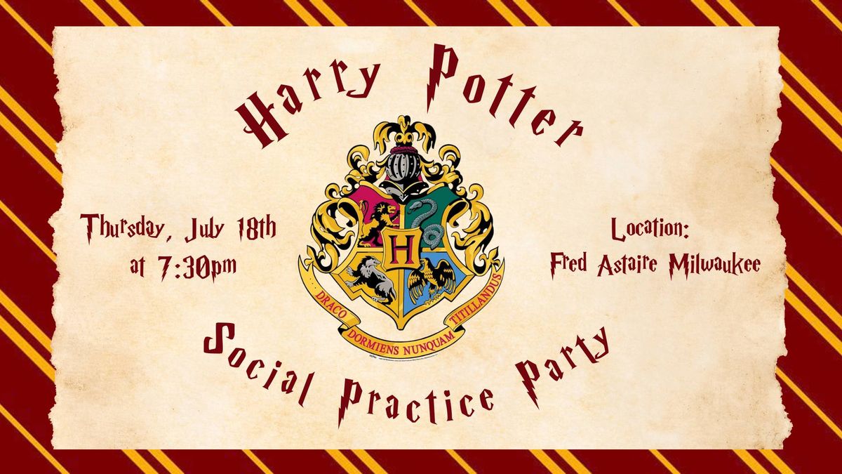 Harry Potter Social Practice Party