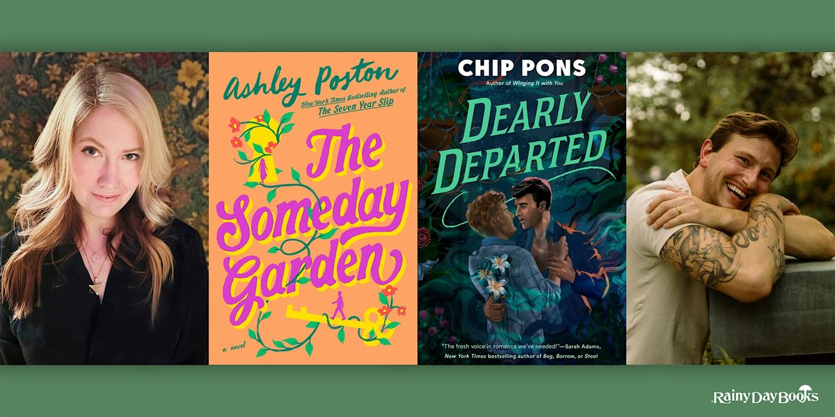 Ashley Poston & Chip Pons with Rainy Day Books
