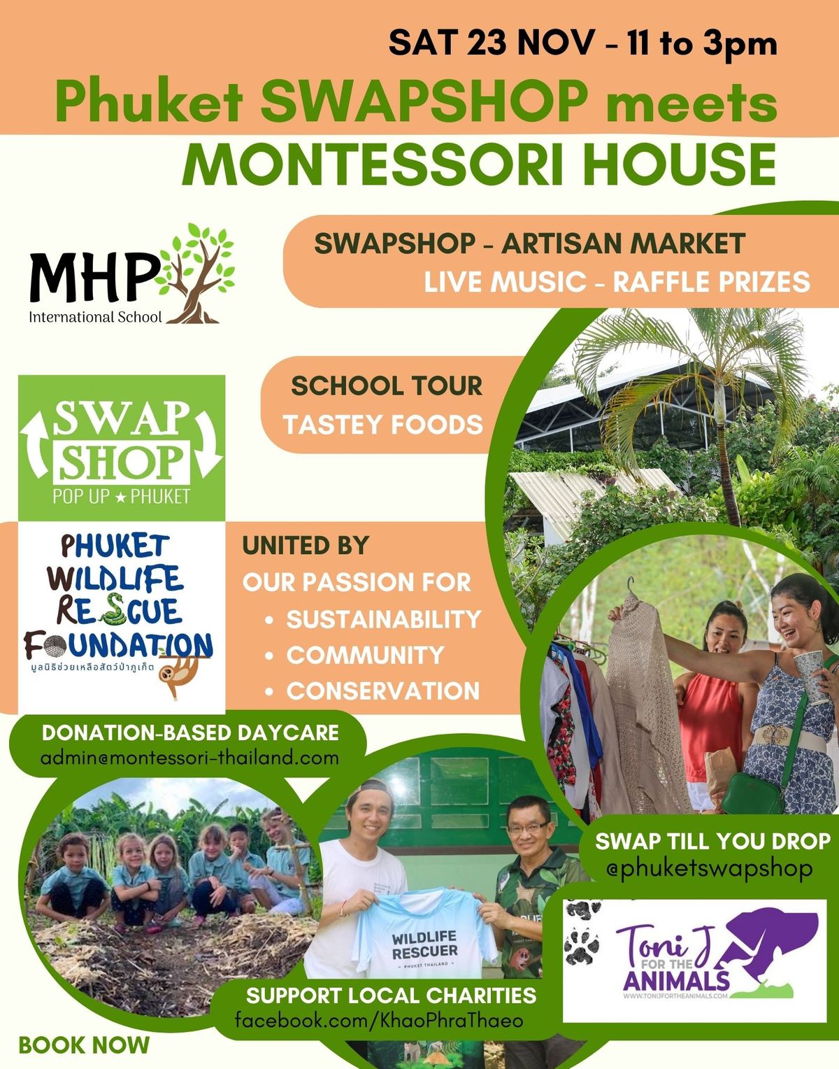 Phuket SWAPSHOP meets Montessori House