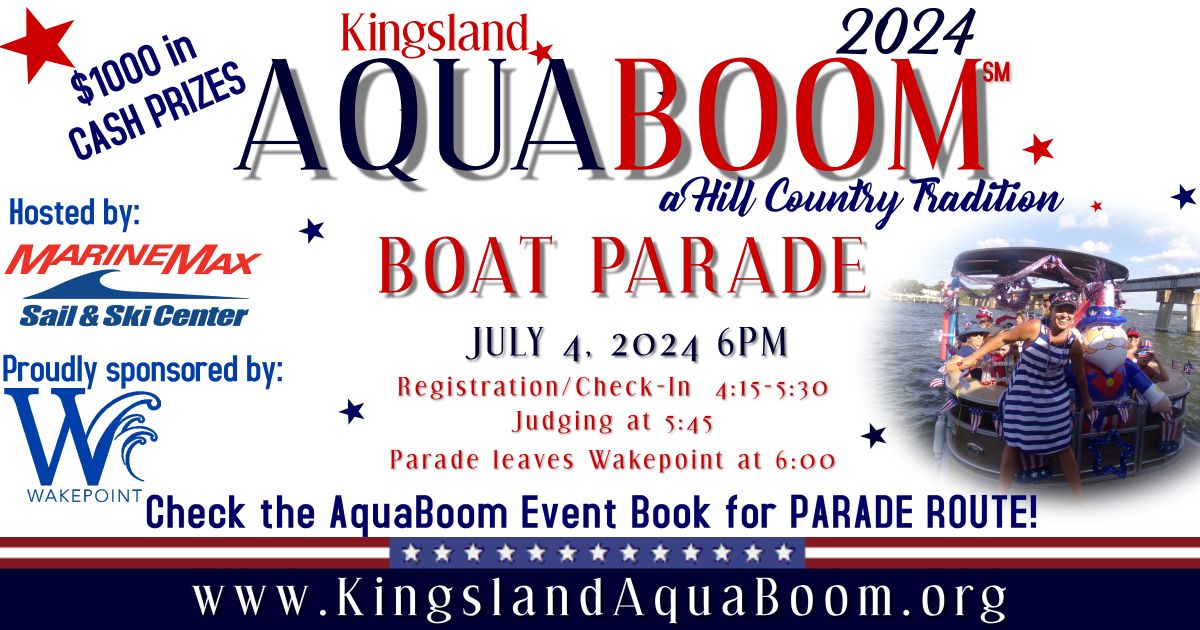 Annual AquaBoom Boat Parade