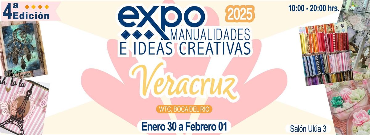 Stand B207 en la Expo Manualidades e Ideas Creativas Veracruz 4ta edici\u00f3n