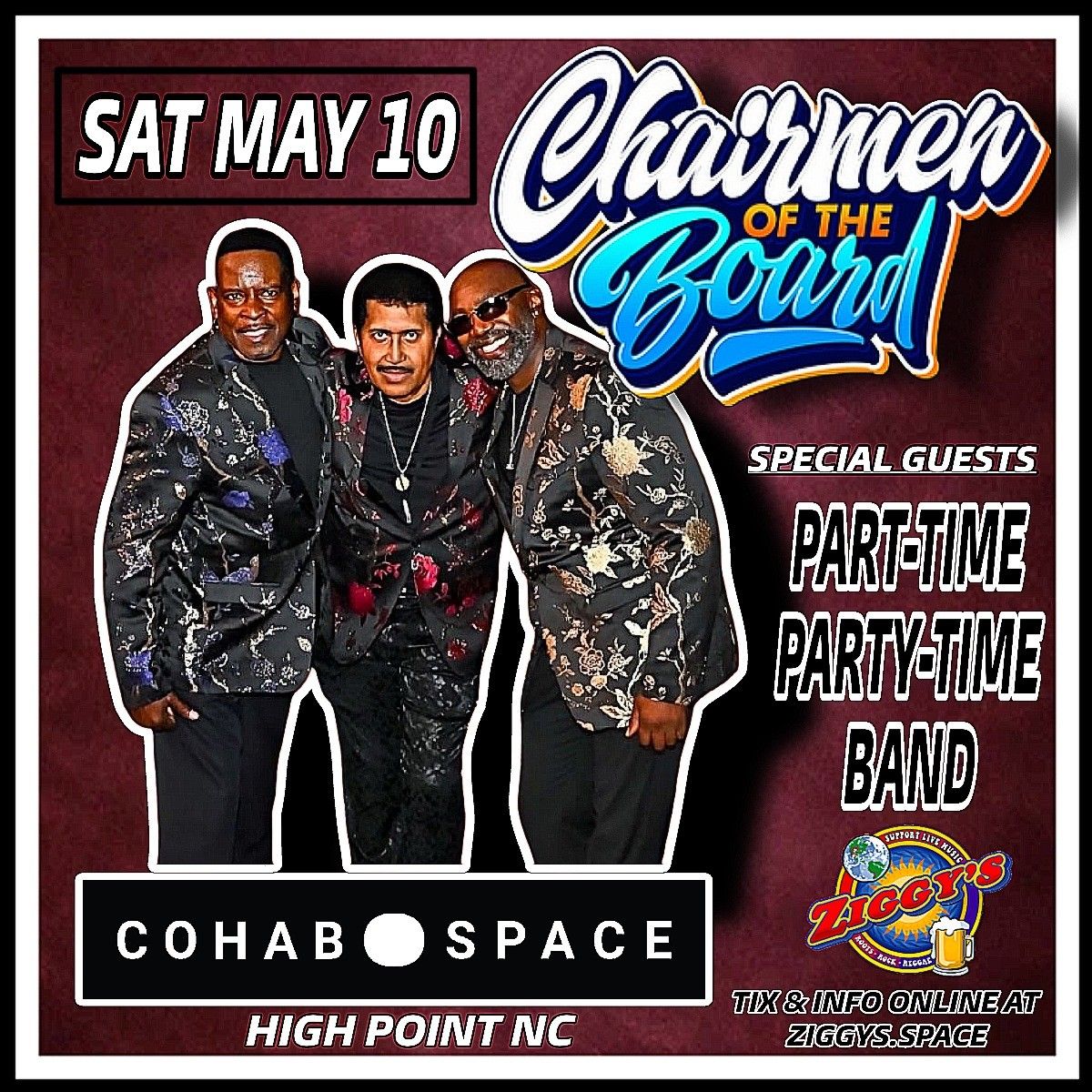 CHAIRMEN OF THE BOARD | 5\/10\/25 | COHAB SPACE -HIGH POINT